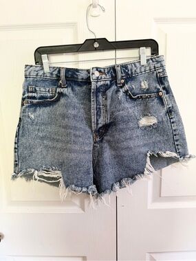 5 for $25! wild fable Distressed Light Blue Denim Shorts